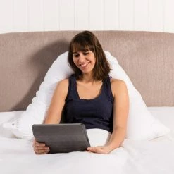 Cheapest 😀 Dorma Dorma Full Forever V-Shaped Firm-Support Pillow 🎉 -Dorma Sales Store 1000047414 alt04