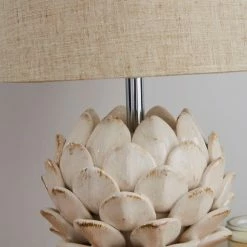 Coupon ⭐ Dorma Dorma Brimstage Cream Artichoke and Linen Shade Table Lamp 🔔 -Dorma Sales Store 1000093307 alt03