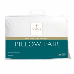 Outlet ❤️ Dorma Dorma Full Forever Anti Allergy Medium-Support Pillow Pair 🎁 -Dorma Sales Store 1000120493 alt04