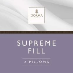 Cheapest ❤️ Dorma Dorma Supreme Fill Soft-Support Pillow Pair ❤️ 9 Cheapest ❤️ Dorma Dorma Supreme Fill Soft-Support Pillow Pair ❤️ -Dorma Sales Store 1000120496 alt04