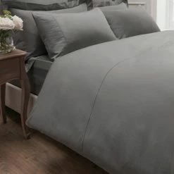 Outlet ๐ฅฐ Dorma Dorma 300 Thread Count 100% Cotton Sateen Plain Slate Duvet Cover โ๏ธ 6 Outlet ๐ฅฐ Dorma Dorma 300 Thread Count 100% Cotton Sateen Plain Slate Duvet Cover โ๏ธ -Dorma Sales Store 1000141133 alt01