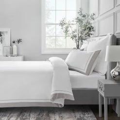 Best Sale 🛒 Dorma Purity Dorma Purity Kington Silver Duvet Cover and Pillowcase Set 😉 -Dorma Sales Store 1000167085 alt02