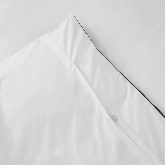 Best deal 👏 Dorma Purity Dorma Purity Kington Black Duvet Cover and Pillowcase Set 🎁 5 Best deal 👏 Dorma Purity Dorma Purity Kington Black Duvet Cover and Pillowcase Set 🎁 - Image 5