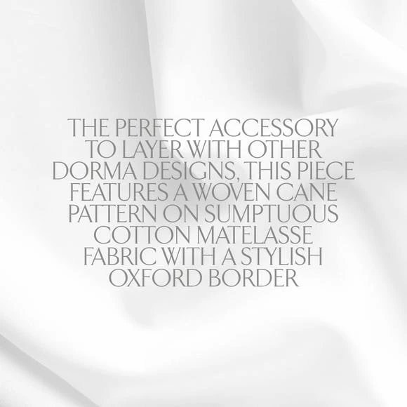 Outlet 😍 Dorma Purity Dorma Purity Cardinham 100% Cotton White Throw 🔥 5 Outlet 😍 Dorma Purity Dorma Purity Cardinham 100% Cotton White Throw 🔥 - Image 5