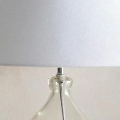 Best reviews of 🛒 Dorma Purity Dorma Purity Wimborne Glass Table Lamp Clear 🎁 -Dorma Sales Store 1000182538 alt02