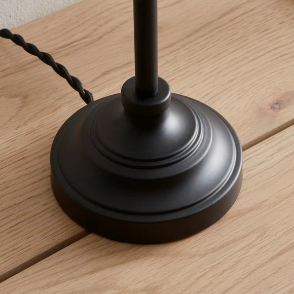 Buy ๐ Dorma Dorma Bedford Table Lamp Black ๐ 4 Buy ๐ Dorma Dorma Bedford Table Lamp Black ๐ - Image 4