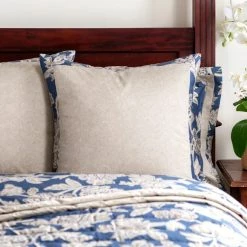 Cheapest ❤️ Dorma Dorma Samira Blue Continental Square Pillowcase ✨