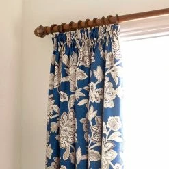 Wholesale 🌟 Dorma Dorma Samira Blue Pencil Pleat Curtains 🛒