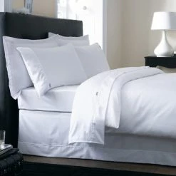 Brand new ๐ Dorma Dorma 500 Thread Count 100% Cotton Sateen Plain White Duvet Cover โจ