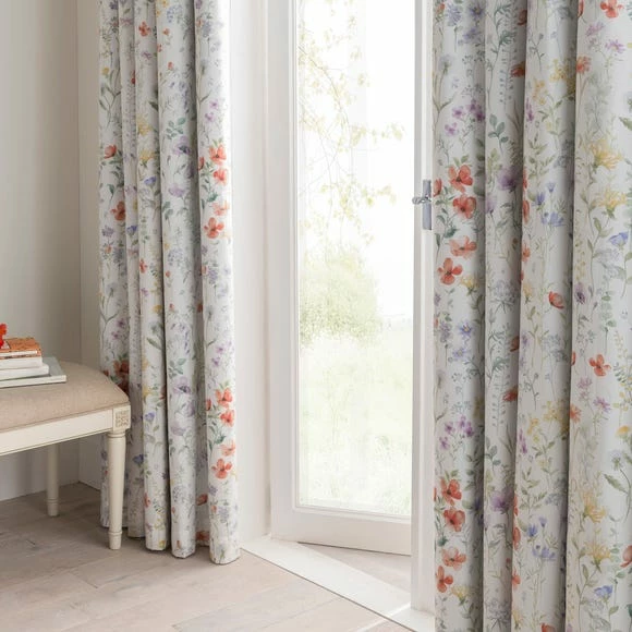Deals ๐งจ Dorma Dorma Wildflower Blackout Pencil Pleat Curtains ๐ 1 Deals ๐งจ Dorma Dorma Wildflower Blackout Pencil Pleat Curtains ๐