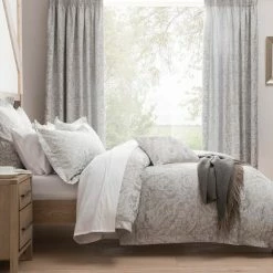 Brand new โจ Dorma Dorma Winchester Jacquard Grey Duvet Cover ๐งจ