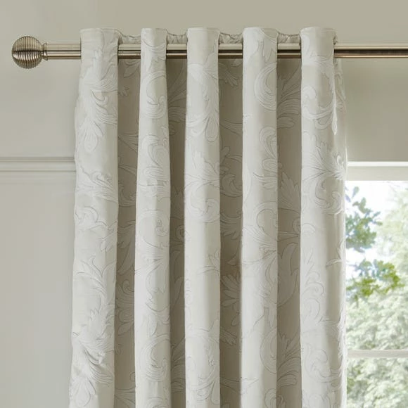 Budget ⭐ Dorma Dorma Acanthus Jacquard Blackout Eyelet Curtains ✔️ 1 Budget ⭐ Dorma Dorma Acanthus Jacquard Blackout Eyelet Curtains ✔️