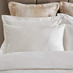 Budget ๐ Dorma Dorma 1000 Thread Count White Standard Pillowcase ๐