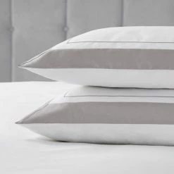 Best reviews of 🤩 Dorma Purity Dorma Purity Kington Silver Standard Pillowcase Pair 🧨