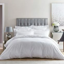 Hot Sale 👏 Dorma Dorma Egyptian Cotton 400 Thread Count Percale White Duvet Cover ❤️