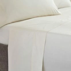 Buy 🌟 Dorma Dorma Egyptian Cotton 400 Thread Count Percale Flat Sheet 👏