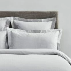 Deals 🌟 Dorma Purity Dorma Purity Marlia Silver Cotton Jacquard Continental Pillowcase ⌛