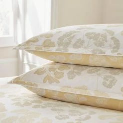 Top 10 ⭐ Dorma Dorma Daylesford 300 Thread Count Cotton Sateen Yellow Duvet Cover and Pillowcase Set 🔔 -Dorma Sales Store 30712686 alt04