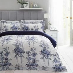 Cheap ๐ Dorma Dorma Madara Floral Reversible 100% Cotton Duvet Cover and Pillowcase Set ๐