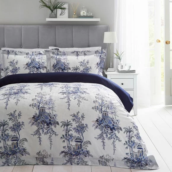 Cheap 😀 Dorma Dorma Madara Floral Reversible 100% Cotton Duvet Cover and Pillowcase Set 👍 1 Cheap 😀 Dorma Dorma Madara Floral Reversible 100% Cotton Duvet Cover and Pillowcase Set 👍