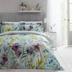 Brand new ✔️ Dorma Dorma Florian Reversible 100% Cotton Duvet Cover and Pillowcase Set 🛒