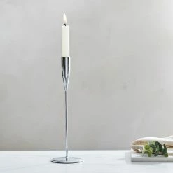 Best reviews of 👏 Dorma Purity Dorma Purity Chrome Candlestick 30cm 🎁