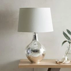 Coupon ⭐ Dorma Purity Dorma Purity Usha Mercury Glass Table Lamp 🧨