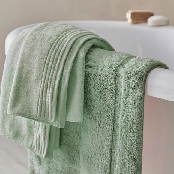 Coupon 👏 Dorma Dorma Tencel Sumptuously Soft Grey Green Towel 🤩 2 Coupon 👏 Dorma Dorma Tencel Sumptuously Soft Grey Green Towel 🤩 - Image 2
