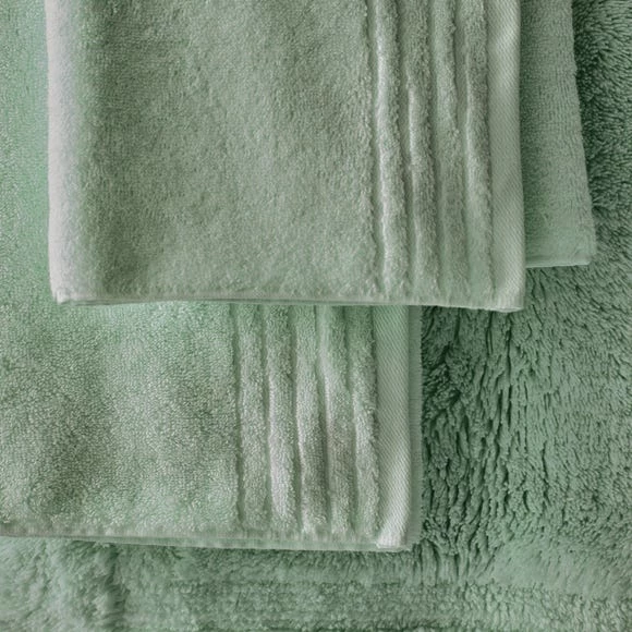 Coupon 👏 Dorma Dorma Tencel Sumptuously Soft Grey Green Towel 🤩 3 Coupon 👏 Dorma Dorma Tencel Sumptuously Soft Grey Green Towel 🤩 - Image 3