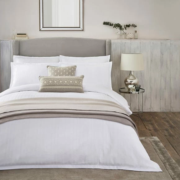 Top 10 🥰 Dorma Purity Dorma Purity Staunton Waffle Stripe White 100% Cotton Duvet Cover and Pillowcase Set 🤩 1 Top 10 🥰 Dorma Purity Dorma Purity Staunton Waffle Stripe White 100% Cotton Duvet Cover and Pillowcase Set 🤩
