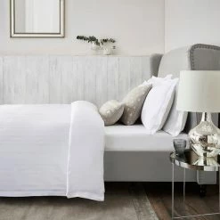 Top 10 🥰 Dorma Purity Dorma Purity Staunton Waffle Stripe White 100% Cotton Duvet Cover and Pillowcase Set 🤩 9 Top 10 🥰 Dorma Purity Dorma Purity Staunton Waffle Stripe White 100% Cotton Duvet Cover and Pillowcase Set 🤩 -Dorma Sales Store 30727598 alt03