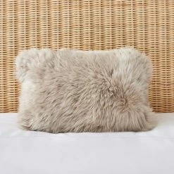 Best deal ✔️ Dorma Dorma Natural Sheepskin Boudoir Cushion 👏
