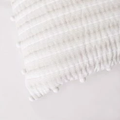 Promo 👍 Dorma Dorma Coddington White 100% Cotton Continental Pillowcase 🎁 -Dorma Sales Store 30729461 alt02