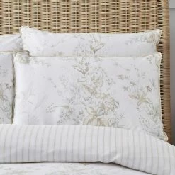 Promo ๐ Dorma Dorma Coleton Natural Floral 100% Cotton Reversible Duvet Cover and Pillowcase Set ๐ 6 Promo ๐ Dorma Dorma Coleton Natural Floral 100% Cotton Reversible Duvet Cover and Pillowcase Set ๐ -Dorma Sales Store 30729474 alt02