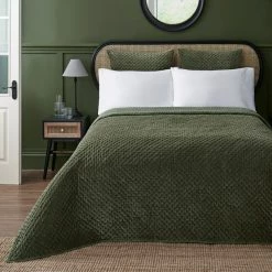 Top 10 โ๏ธ Dorma Dorma Genevieve Green Bedspread ๐