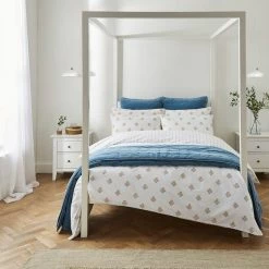 Cheapest 👏 Dorma Dorma Weybourne 100% Cotton Duvet Cover and Pillowcase Set 🧨 -Dorma Sales Store 30747885 alt04