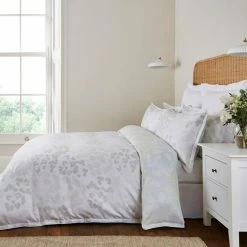 Best Sale ⌛ Dorma Dorma Daylesford Green 100% Cotton Duvet Cover and Pillowcase Set 😍 -Dorma Sales Store 30748145 alt02