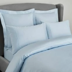 Flash Sale ⭐ Dorma Dorma 300 Thread Count 100% Cotton Sateen Plain Blue Duvet Cover ⭐ 5 Flash Sale ⭐ Dorma Dorma 300 Thread Count 100% Cotton Sateen Plain Blue Duvet Cover ⭐ -Dorma Sales Store 30748200 alt02