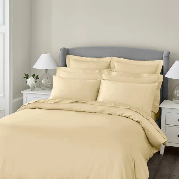 Best Pirce 🤩 Dorma Dorma 300 Thread Count 100% Cotton Sateen Plain Buttermilk Duvet Cover 😉 1 Best Pirce 🤩 Dorma Dorma 300 Thread Count 100% Cotton Sateen Plain Buttermilk Duvet Cover 😉