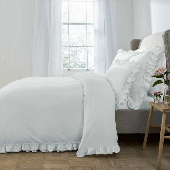 Flash Sale ✔️ Dorma Purity Dorma Purity Cavendish Duvet Cover and Pillowcase Set ⌛ 2 Flash Sale ✔️ Dorma Purity Dorma Purity Cavendish Duvet Cover and Pillowcase Set ⌛ - Image 2