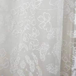 Wholesale 🔔 Dorma Dorma Daylesford White Slot Top Voile Panel 🎁 -Dorma Sales Store 30751763 alt02