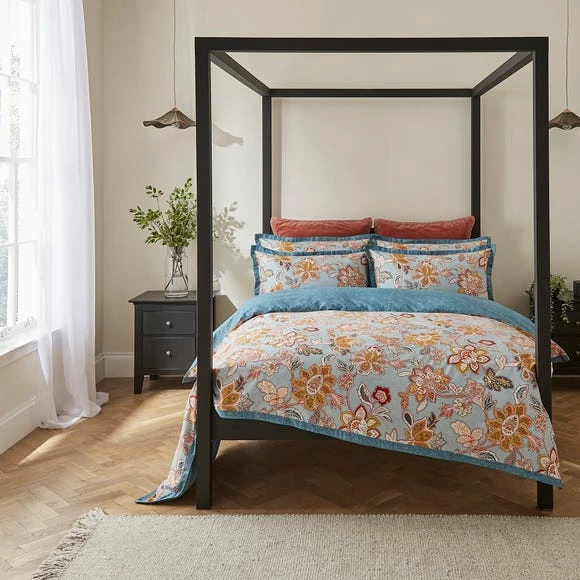 New ✨ Dorma Dorma Samira 100% Cotton Duvet Cover and Pillowcase Set 🎉 1 New ✨ Dorma Dorma Samira 100% Cotton Duvet Cover and Pillowcase Set 🎉