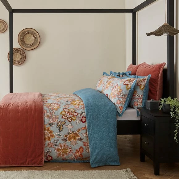 New ✨ Dorma Dorma Samira 100% Cotton Duvet Cover and Pillowcase Set 🎉 6 New ✨ Dorma Dorma Samira 100% Cotton Duvet Cover and Pillowcase Set 🎉 - Image 6