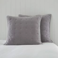 Best deal 🎉 Dorma Dorma Adeena Grey Continental Pillowcase ❤️