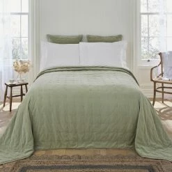Discount โจ Dorma Dorma Adeena Sage Bedspread ๐