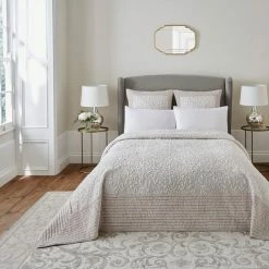 Discount โ Dorma Dorma Charlbury Ivory Bedspread ๐ฅฐ