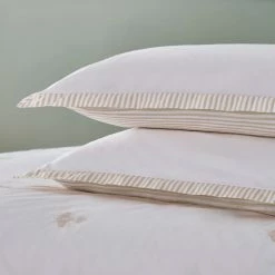 Buy โจ Dorma Dorma Bee Embroidery 100% Cotton Oxford Pillowcase Pair โ๏ธ