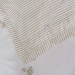 Buy ✨ Dorma Dorma Bee Embroidery 100% Cotton Oxford Pillowcase Pair ✔️ -Dorma Sales Store 30755637 alt02