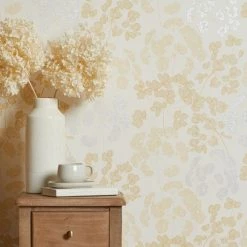Brand new 🔥 Dorma Dorma Daylesford Yellow Wallpaper 🎉 -Dorma Sales Store 30757453 alt03