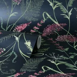 Discount 🎁 Dorma Dorma Winter Garden Navy Wallpaper 😍 7 Discount 🎁 Dorma Dorma Winter Garden Navy Wallpaper 😍 -Dorma Sales Store 30757454 alt02